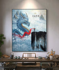 80×120cm龙王大圣