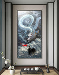 80×160cmThe Dragon and the Great Sage