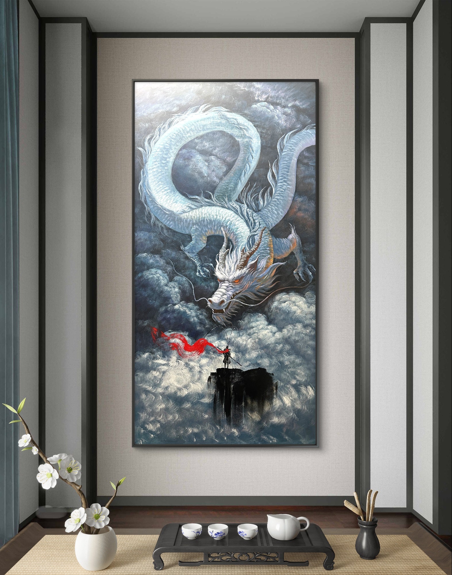 80×160cmThe Dragon and the Great Sage