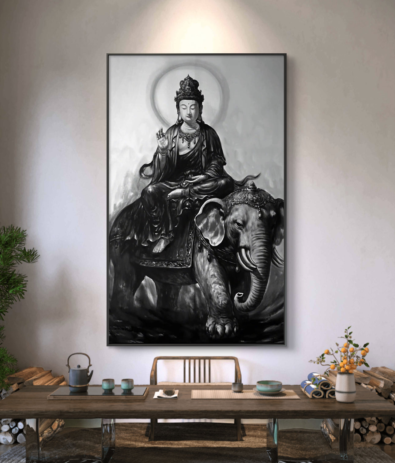 纯手绘80×120cm